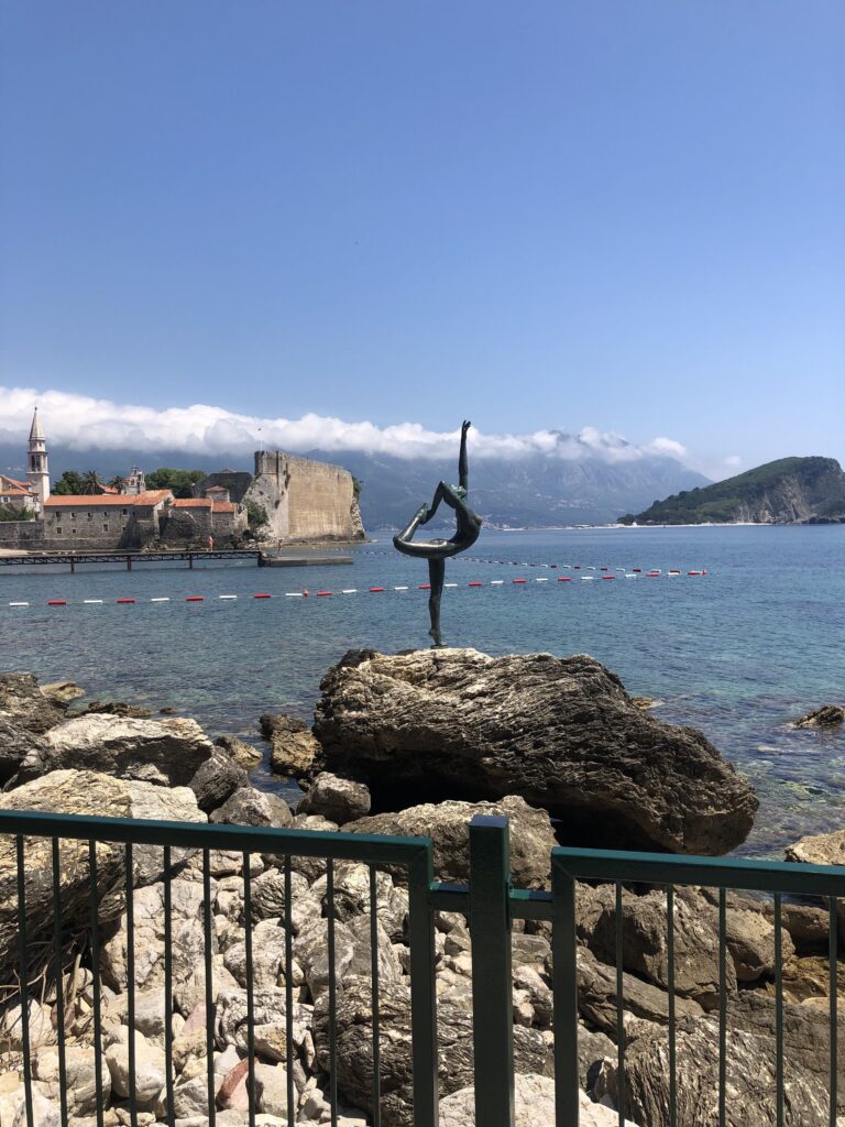 Budva Montenegro Ballerina Statue