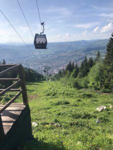 Cable Car overlooking Sarajevo